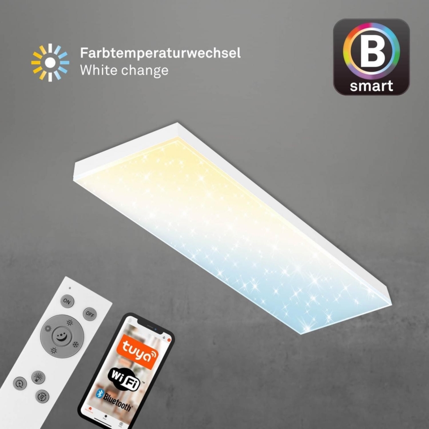 Brilo -LED Πλαφονιέρα οροφής ντιμαριζόμενηFRAMELESS LED/28W/230V 3000-6500K Wi-Fi Tuya + τηλεχειριστήριο