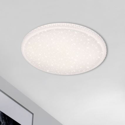 Brilo - Ρυθμιζόμενο φωτιστικό οροφής LED 48W/230V 3000/4000/6500K, διάμ. 60 cm + τηλεχειριστήριο