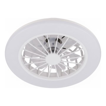 Brilo - Ρυθμιζόμενος LED ανεμιστήρας οροφής PAFO LED/24W/230V 3000-6500K λευκός + τηλεχειριστήριο
