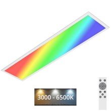 Brilo - RGBW Φωτιστικό οροφής dimming SLIM LED/24W/230V 3000-6500K 100x25 cm + τηλεχειριστήριο