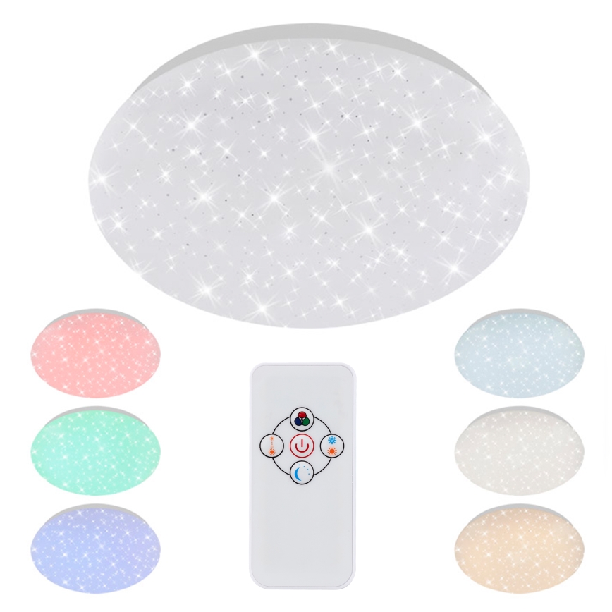 Brilo - RGBW Φωτιστικό οροφής dimming STARRY SKY LED/10W/230V + τηλεχειριστήριο