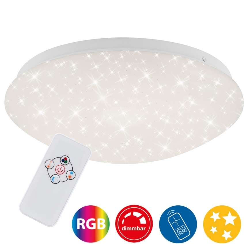Brilo - RGBW Φωτιστικό οροφής dimming STARRY SKY LED/10W/230V + τηλεχειριστήριο