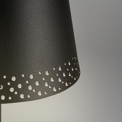 Brilo - LED ρυθμιζόμενη επαναφορτιζόμενη επιτραπέζια εξωτερική λάμπα αφής KIKI LED/2,6W/5V IP44 2600 mAh μαύρη