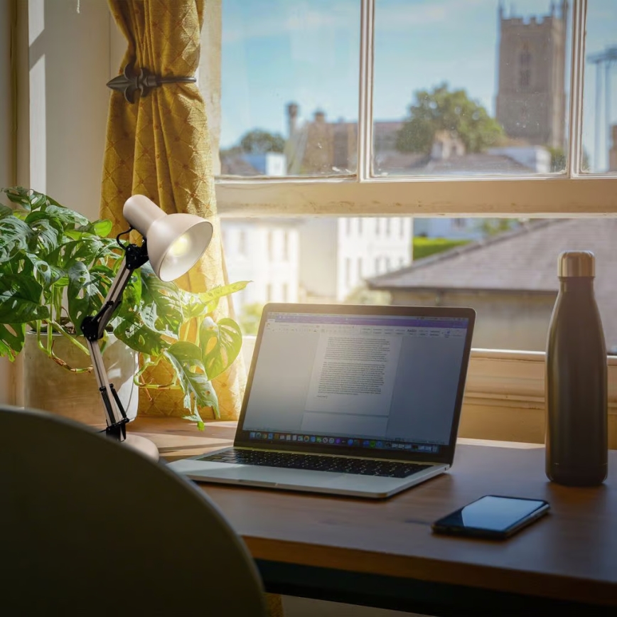 Brilo - Επιτραπέζιο φωτιστικό PIXA 1xE14/25W/230V μπεζ