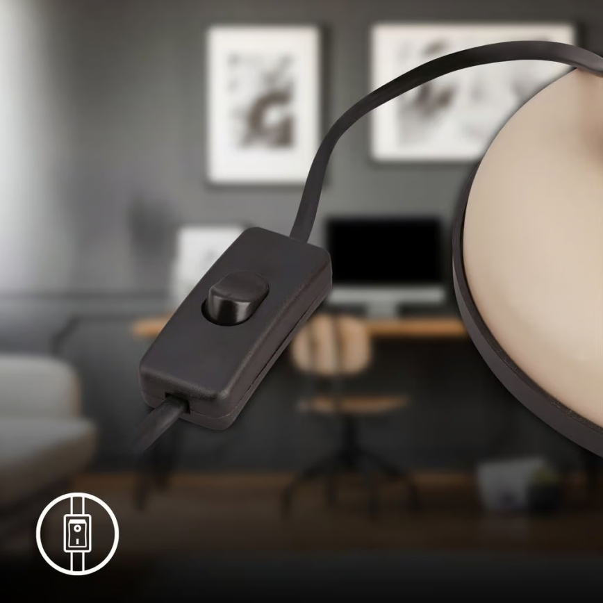 Brilo - Επιτραπέζιο φωτιστικό PIXA 1xE14/25W/230V μπεζ