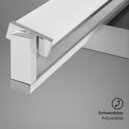 Brilo - Επιτοίχιο φωτιστικό dimming LED LED/18W/230V 2700-4000K ασημί
