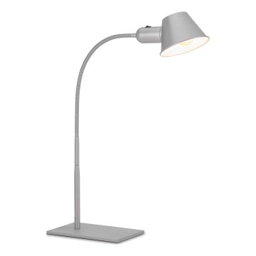 Brilo - Επιτραπέζιο φωτιστικό 1xE27/10W/230V, ματ χρώμιο