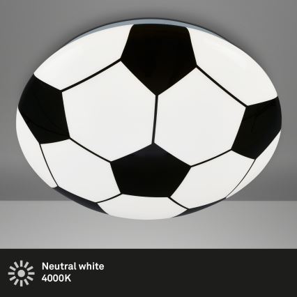 Brilo - Παιδικό φωτιστικό οροφής LED FOTBALL LED/12W/230V