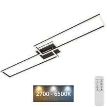 Brilo - Πλαφονιέρα οροφής LED ντιμαριζόμενη FRAME 2xLED/20W/230V 2700-6500K + τηλεχειριστήριο