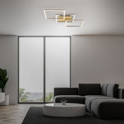 Brilo - Πλαφονιέρα οροφής LED ντιμαριζόμενη FRAME LED/30W/230V