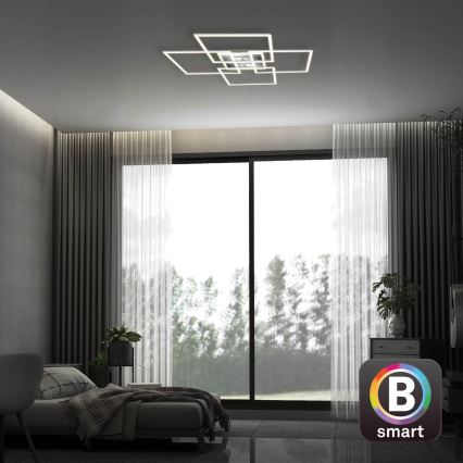 Brilo - Πλαφονιέρα οροφής LED ντιμαριζόμενη FRAME LED/50W/230V 2700-6500K Wi-Fi Tuya + τηλεχειριστήριο