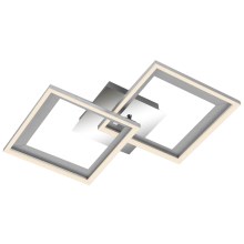 Brilo - Πλαφονιέρα οροφής LED ντιμαριζόμενη LED FRAME 2xLED/11W/230V