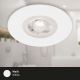 Brilo - ΣΕΤ 4x Κρεμαστό φωτιστικό οροφής μπάνιου LED LED/4,9W/230V IP44 λευκό