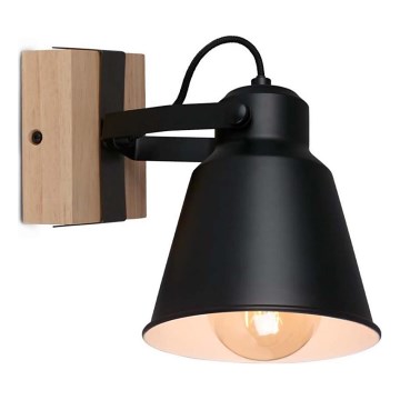 Brilo - Σποτ τοίχου TALLE  1xE27/40W/230V Καουτσουκόδεντρο
