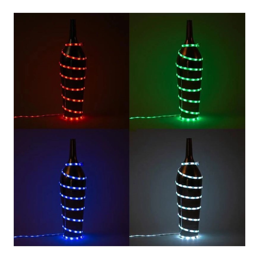 Brilo - Ταινία LED RGBW Dimmable 6,5m LED/22W/230V + τηλεχειριστήριο