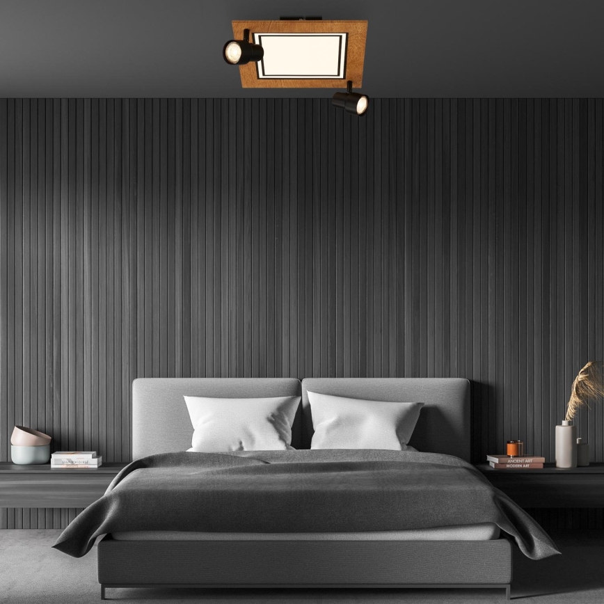 Brilo - Φωτιστικό οροφής LED LED/12W/230V + 2xGU10/9W 3000K