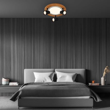 Brilo - Φωτιστικό οροφής LED LED/12W/230V + 3xGU10/9W 3000K