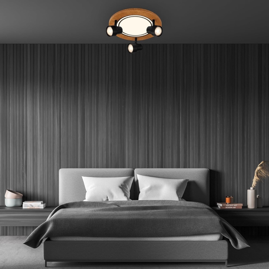 Brilo - Φωτιστικό οροφής LED LED/12W/230V + 3xGU10/9W 3000K