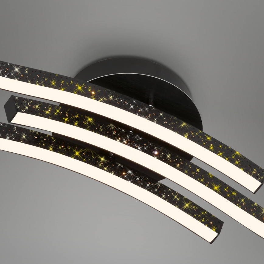 Brilo - Φωτιστικό οροφής LED LED/19W/230V 3000K μαύρο
