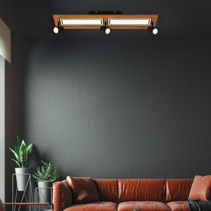 Brilo - Φωτιστικό οροφής LED LED/24W/230V + 3xGU10/9W 3000K