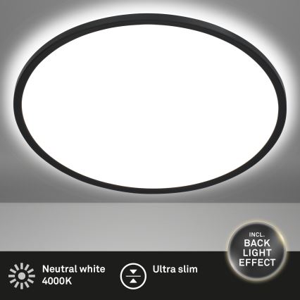 Brilo - Φωτιστικό οροφής LED SLIM LED/18W/230V διάμετρος 29,3 cm