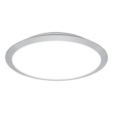Brilo - Φωτιστικό οροφής LED για μπάνιο CTS LED/21W/230V 3000/4000K IP44 διάμ. 37 cm ματ χρώμιο