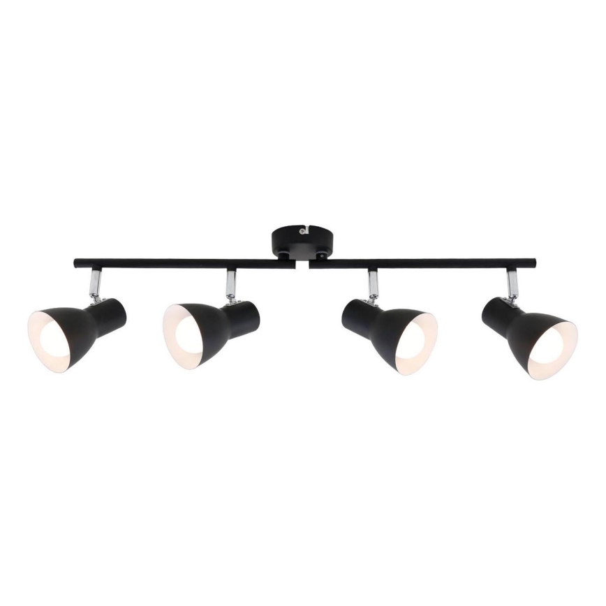 Briloner 10698890 - Φωτιστικό σποτ 4xE14/25W/230V μαύρο