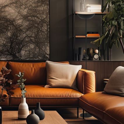 Briloner 1500015 - Ρυθμιζόμενο επιδαπέδιο φωτιστικό LED ESTATE LED/8W/5V 4000 mAh μαύρο