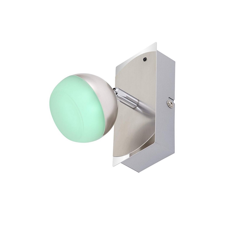 Briloner 2040-012 - Ρυθμιζόμενο LED RGB φωτιστικό σημείου 1xLED/3,3W/230V με τηλεχειριστήριο