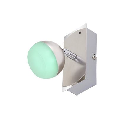 Briloner 2040-012 - LED RGB Φως σποτ με dimmer 1xLED/3,3W/230V + τηλεχειριστήριο