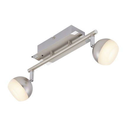 Briloner 2040-022 - LED RGB Φως σποτ με dimmer 2xLED/3,3W/230V + RC