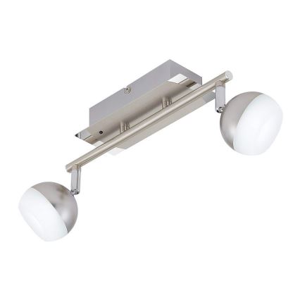 Briloner 2040-022 - LED RGB Φως σποτ με dimmer 2xLED/3,3W/230V + RC