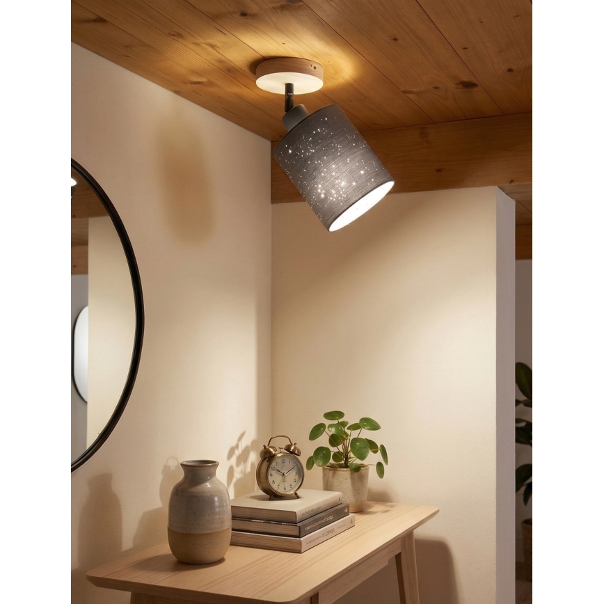 Briloner 2078-011 - Προβολέας τοίχου SPOTLIGHT 1xE27/25W/230V μπεζ