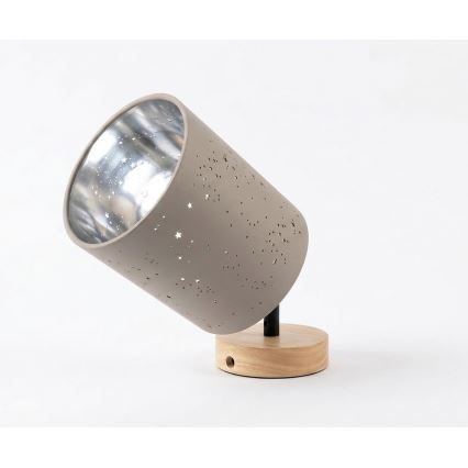 Briloner 2078-011 - Προβολέας τοίχου SPOTLIGHT 1xE27/25W/230V μπεζ