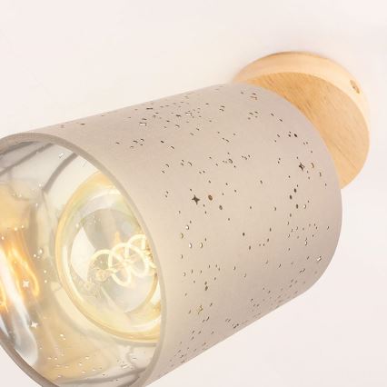 Briloner 2078-011 - Προβολέας τοίχου SPOTLIGHT 1xE27/25W/230V μπεζ