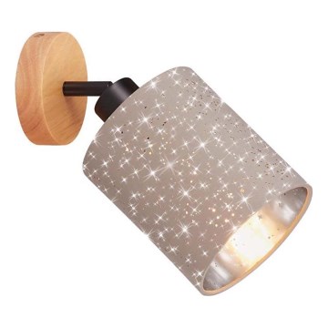 Briloner 2078-011 - Προβολέας τοίχου SPOTLIGHT 1xE27/25W/230V μπεζ