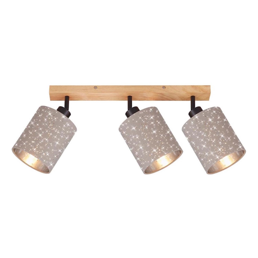 Briloner 2078-031 - Φωτιστικό σποτ SPOTLIGHT 3xE27/25W/230V μπεζ