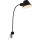 Briloner 2079-015 - Φωτιστικό τοίχου εύκαμπτο 1xE27/10W/230V μαύρο