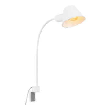 Briloner 2079-016 - Φωτιστικό τοίχου εύκαμπτο 1xE27/10W/230V λευκό