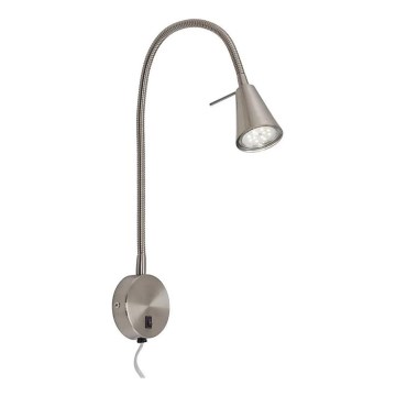 Briloner 2082-012 - Λάμπα τοίχου LED COMFORT LIGHT 1xGU10/5W/230V ματ χρώμιο