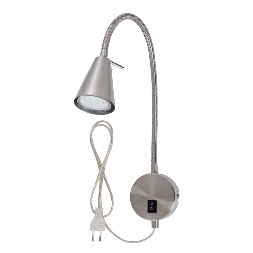 Briloner 2082-012 - Λάμπα τοίχου LED COMFORT LIGHT 1xGU10/5W/230V ματ χρώμιο