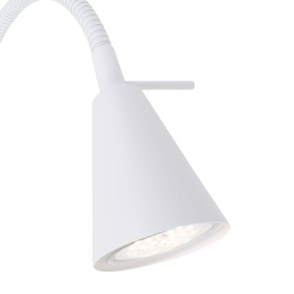 Briloner 2082-016 - LED επιτοίχιο φωτιστικό COMFORT LIGHT με ευέλικτο βραχίονα 1xGU10/5W/230V λευκό