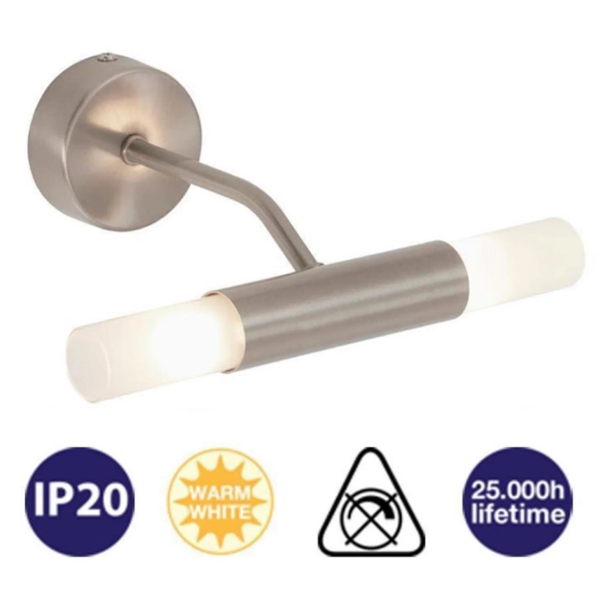 Briloner 2096-022 - Φωτιστικό τοίχου LED 2xG9/2,25W/230V