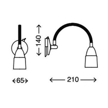 Briloner 2097-018 - Φωτισμός καθρέφτη LED SPLASH 1xG9/2,5W/230V