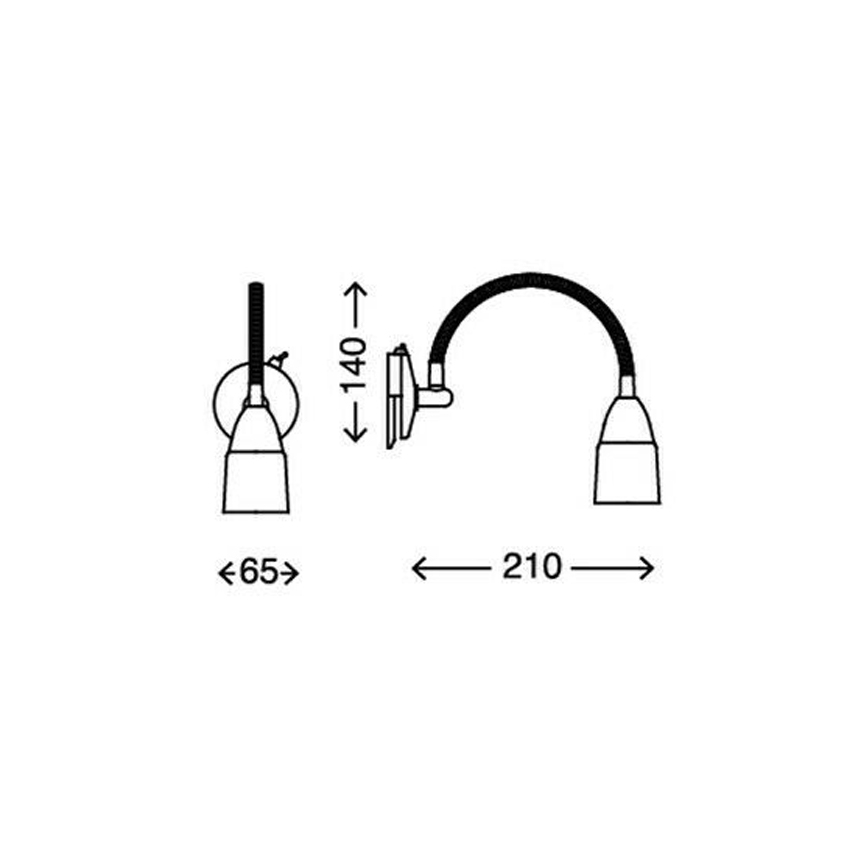 Briloner 2097-018 - Φωτισμός καθρέφτη LED SPLASH 1xG9/2,5W/230V