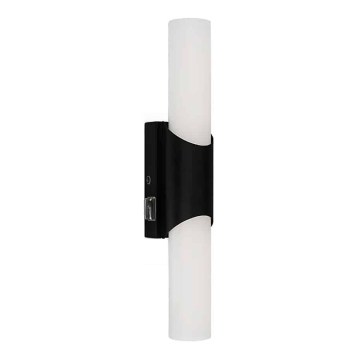 Briloner 2111-015 - Φωτισμός καθρέφτη μπάνιου LED/6,5W/230V 32 cm μαύρο