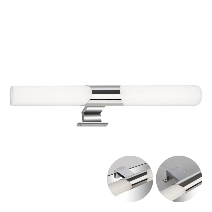 Briloner 2113-118 - Φωτισμός καθρέφτη μπάνιου LED LED/12W/230V IP44 47 cm γυαλιστερό χρώμιο