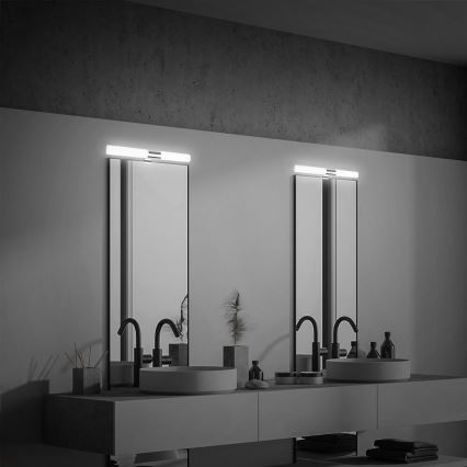 Briloner 2113-118 - Φωτισμός καθρέφτη μπάνιου LED LED/12W/230V IP44 47 cm γυαλιστερό χρώμιο