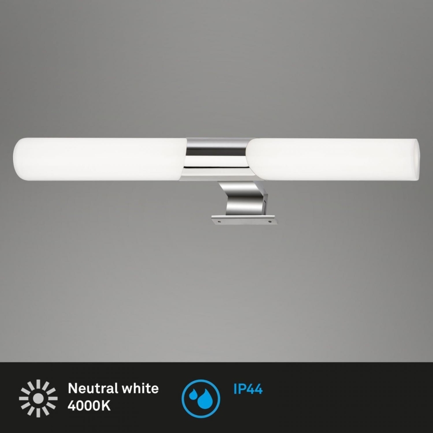 Briloner 2113-118 - Φωτισμός καθρέφτη μπάνιου LED LED/12W/230V IP44 47 cm γυαλιστερό χρώμιο