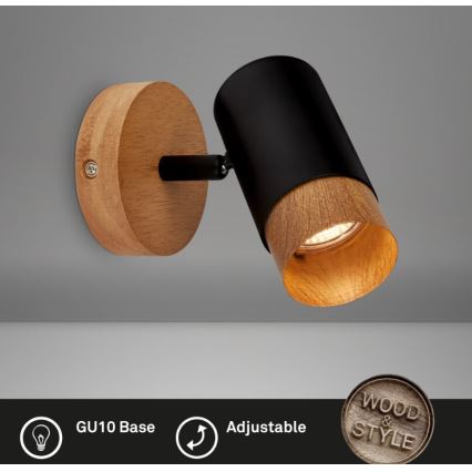 Briloner 2144015 - Προβολέας τοίχου SPOT 1xGU10/9W/230V